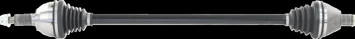 OEM Replacement Standard CV Axle — Rear Left| Rear Right, Black| Chrome