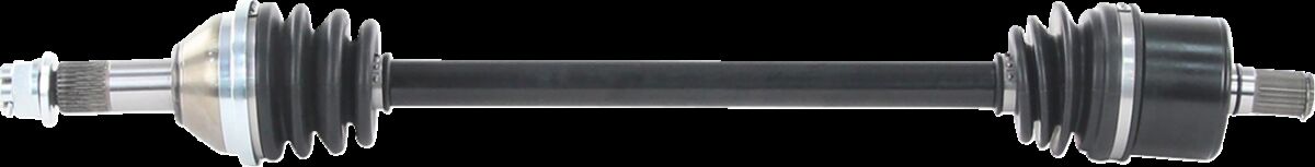 OEM Replacement Standard CV Axle — Rear Left| Rear Right, Black| Chrome