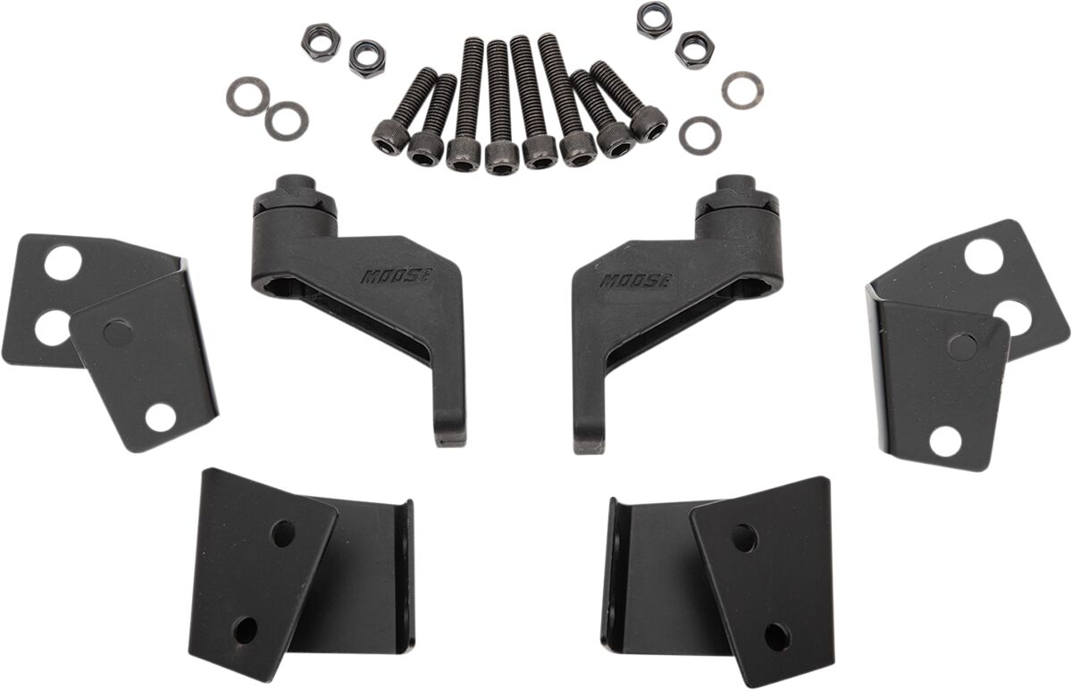 Side Mirror Adapter with Flat Mountable Option for Polaris Pro-Fit Roll Cages — PVMIRKIT-1-MSE