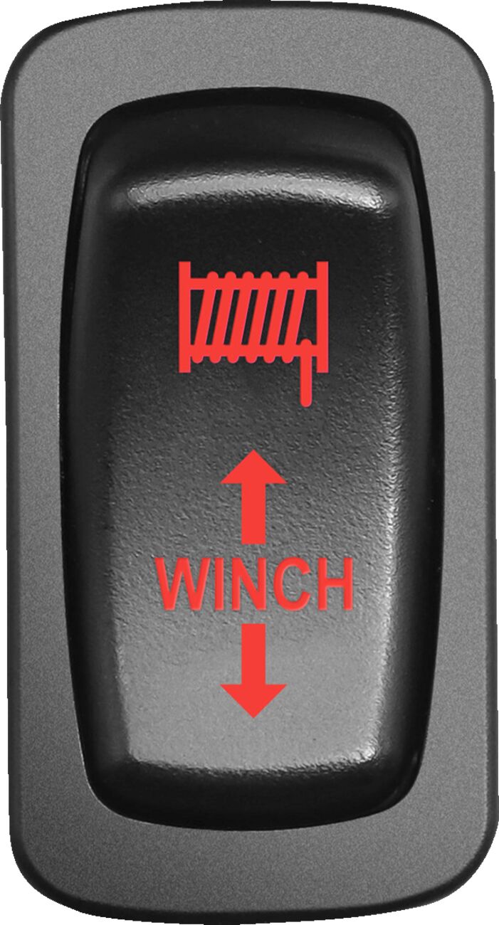 Low-Profile Switch — Black| Red