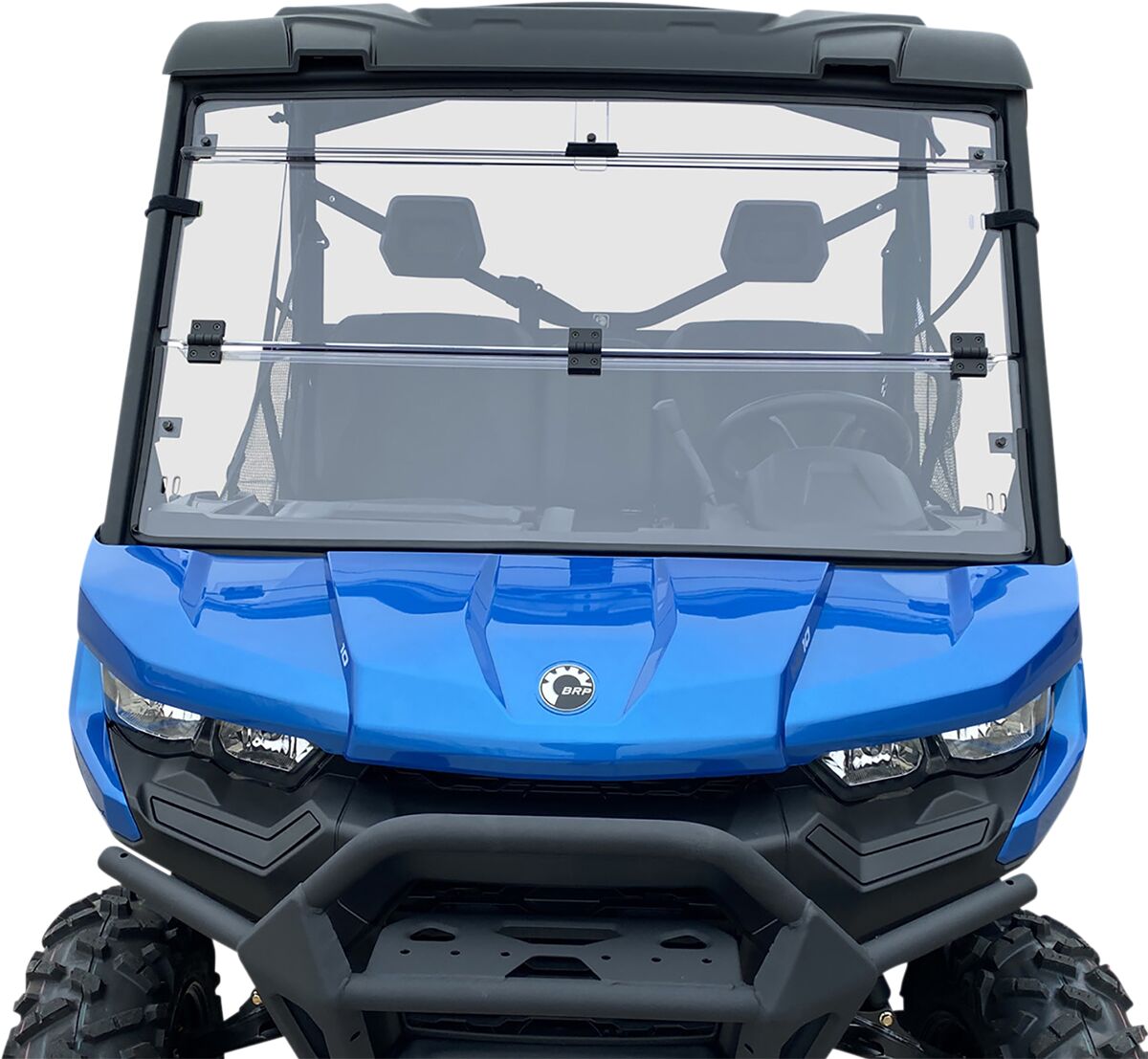 Deluxe Full Folding Windshield Can-Am Defender — Selected Models; See Fitment
