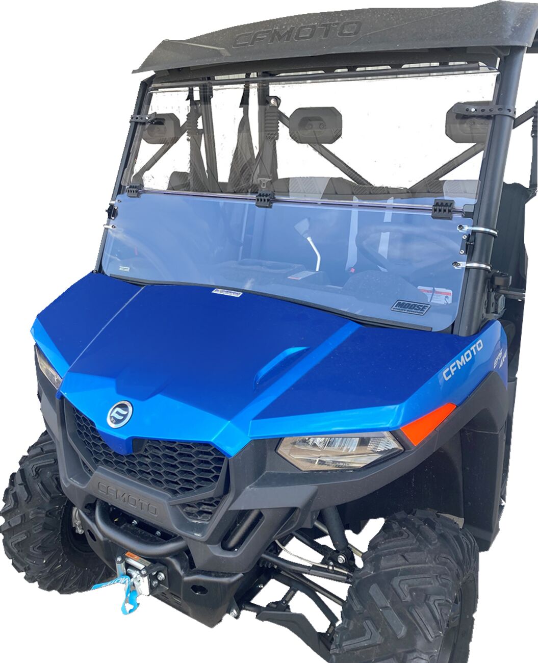 Full Folding Windshield CFMOTO UFORCE 600 EFI 4X4 2022-2024 CFMOTO UFORCE 600 EFI 4X4 EPS 2022-2023