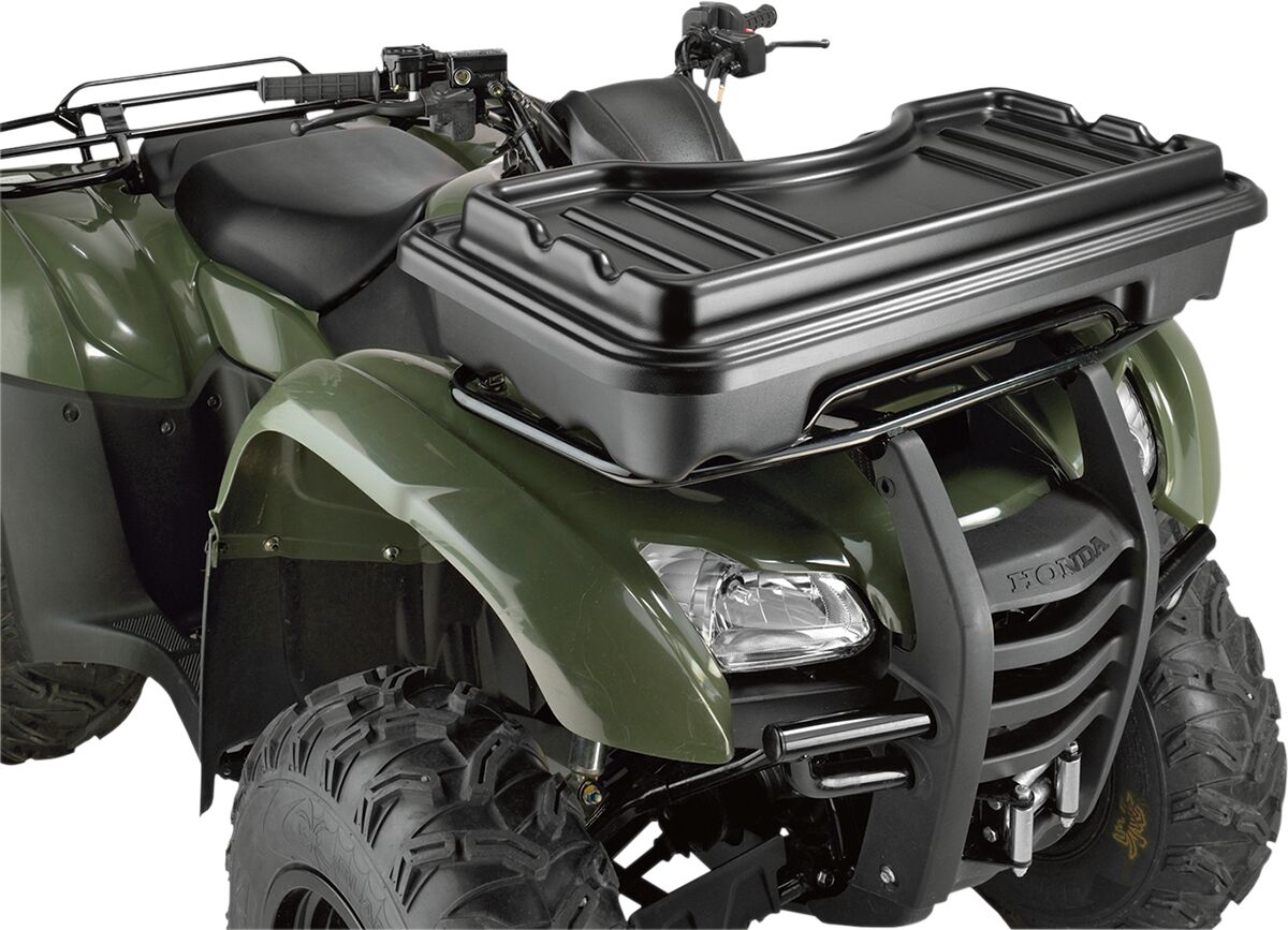 Front Basket with Cover — Black