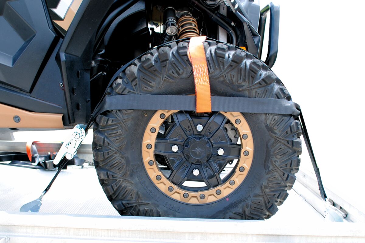 Wheel Net Tie Downs — Black