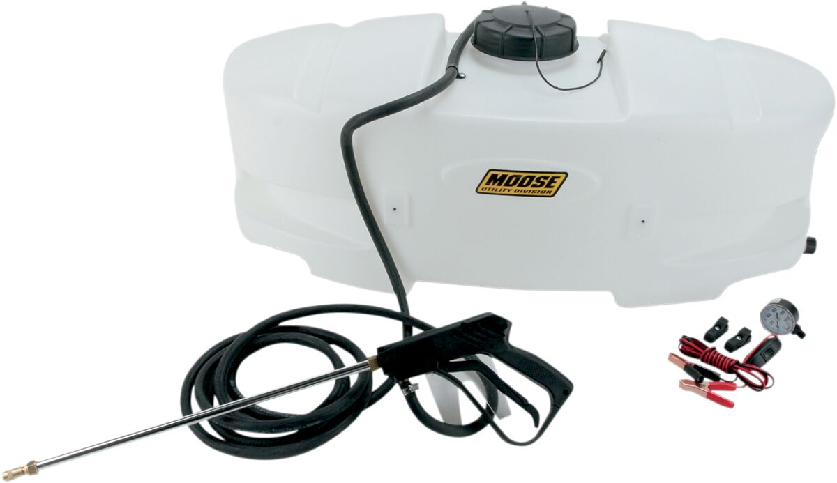 25 Gallon Sprayer — Black| White