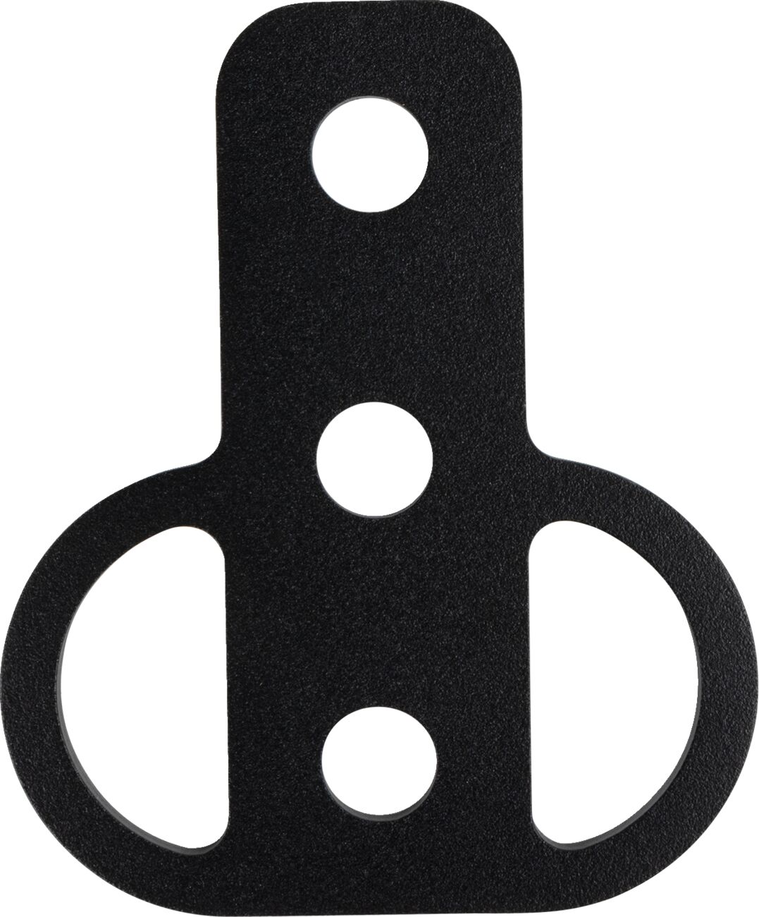 Three-Way Compact Hitch — Black, Rear