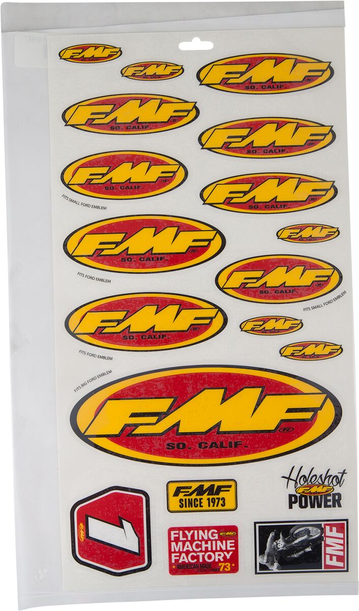 Fender/Trailer Stickers — Black| Red| White| Yellow