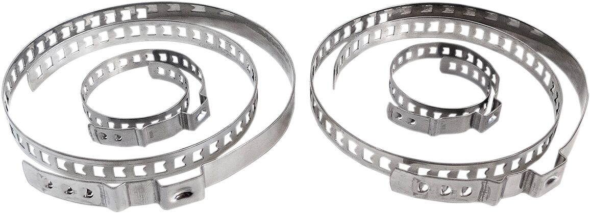 CV Boot Pinch Clamp Kit — Front| Rear, Raw| Silver