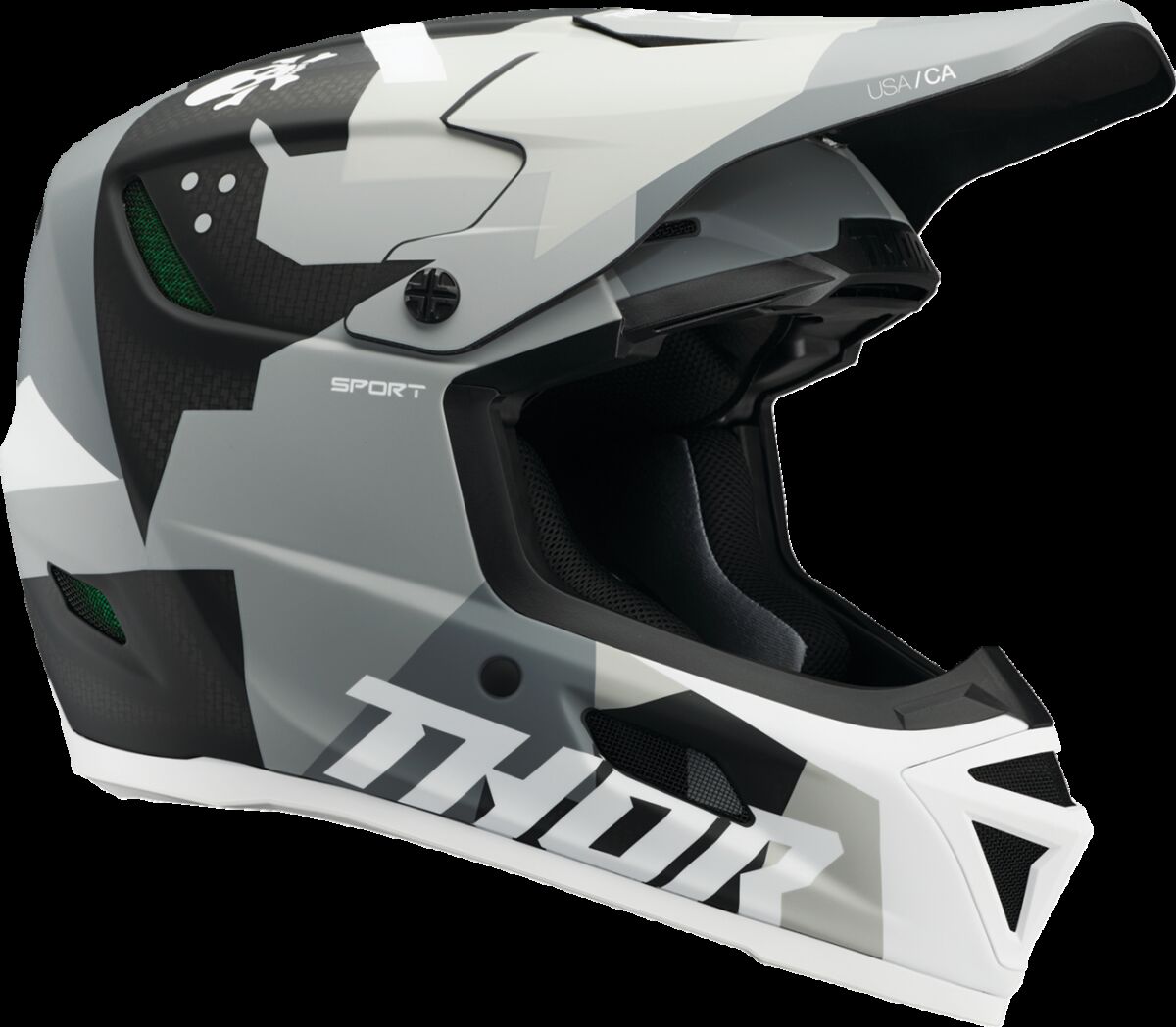 Reflex Sport Carbon Brave MIPS® Helmet — XS, Black| Gray| Matte| White