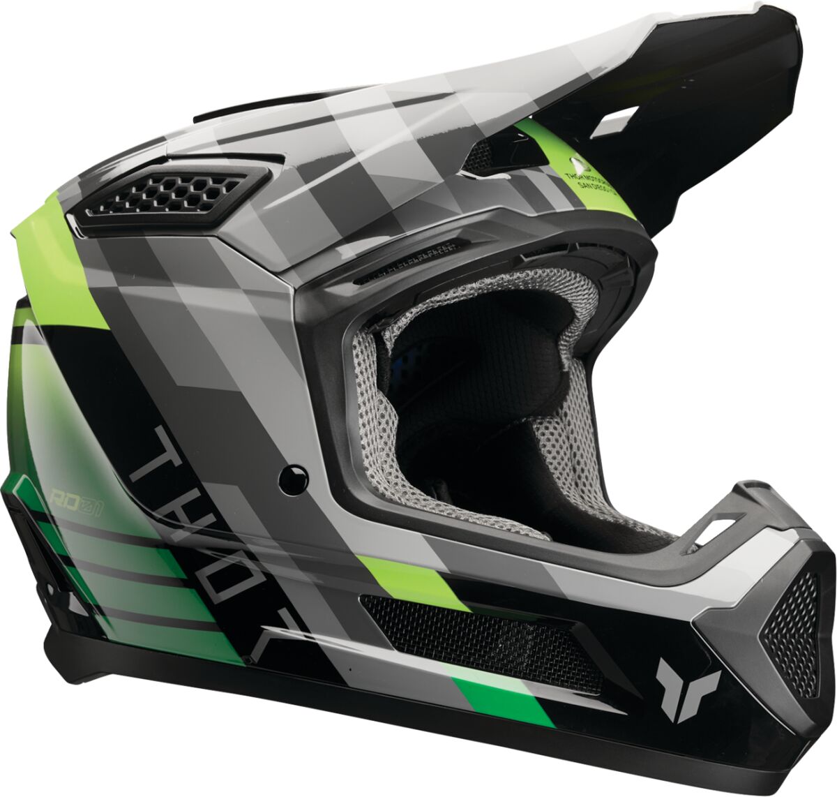 Fleet Camber Helmet — Black| Fluorescent Green| Gloss| Gray| Green, XS
