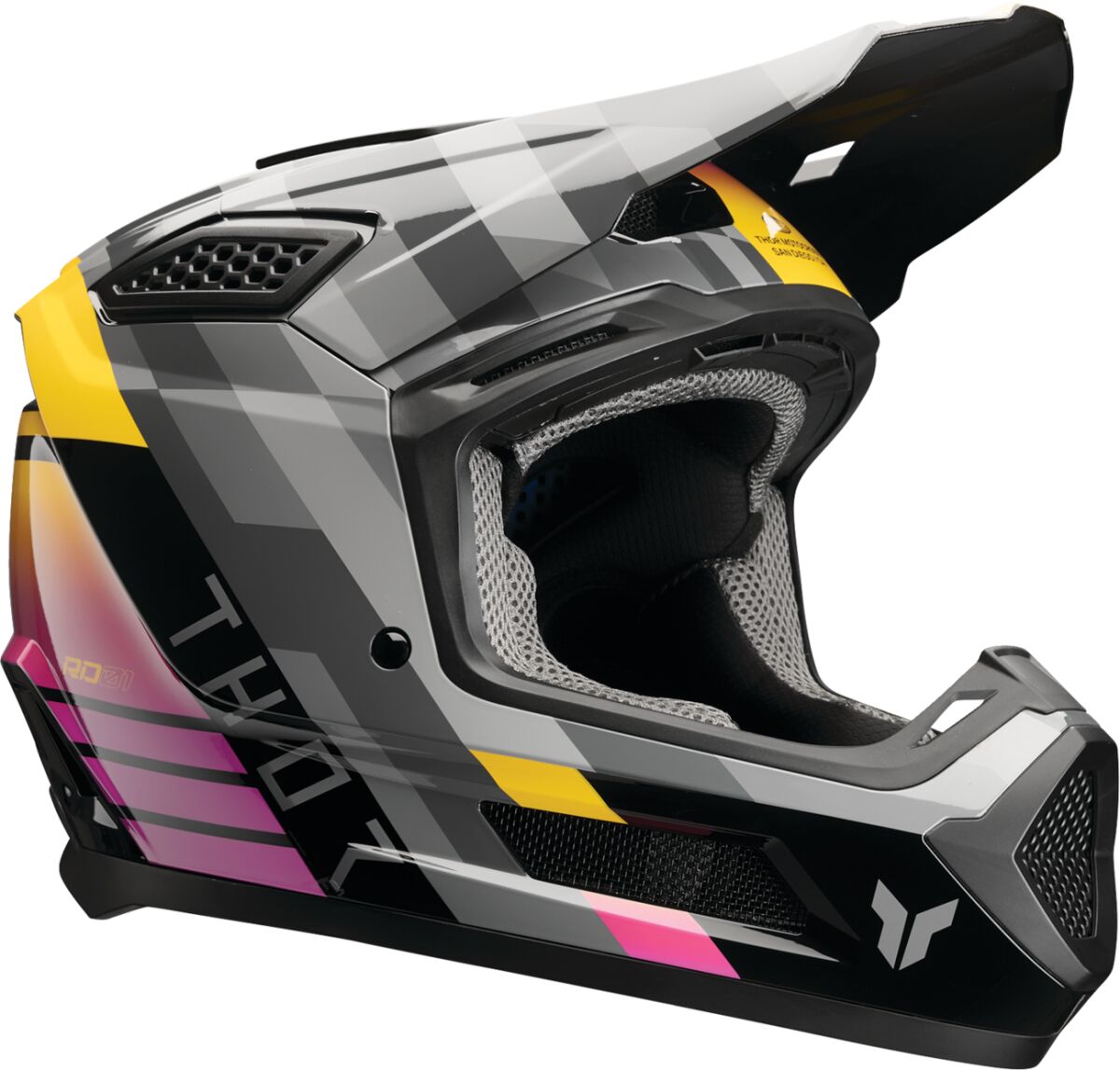 Fleet Camber Helmet — Black| Gloss| Gray| Pink| Yellow, 2XL