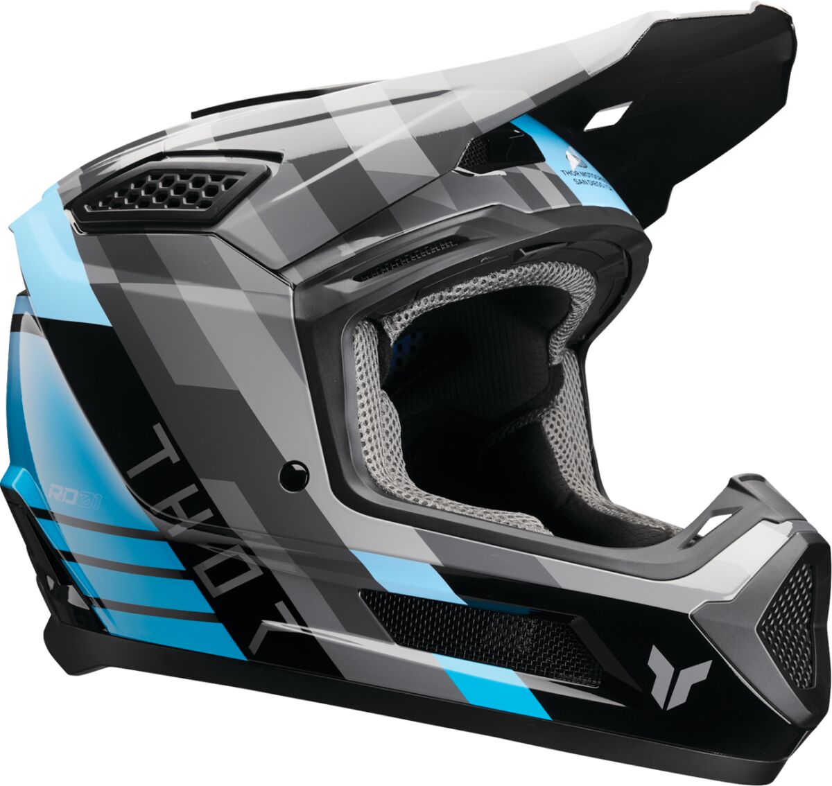 Fleet Camber Helmet — Black| Blue| Gloss| Gray| Teal, XS