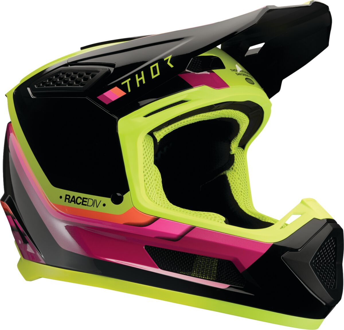Fleet Defy Helmet — XL, Black| Fluorescent Green