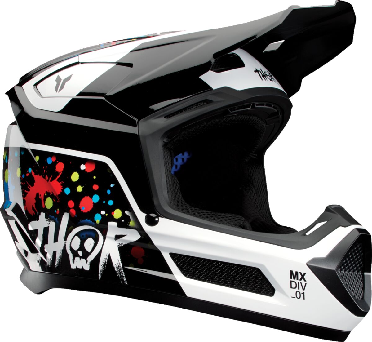 Youth Fleet Splat Helmet — Black| Blue| Red| White| Yellow, M