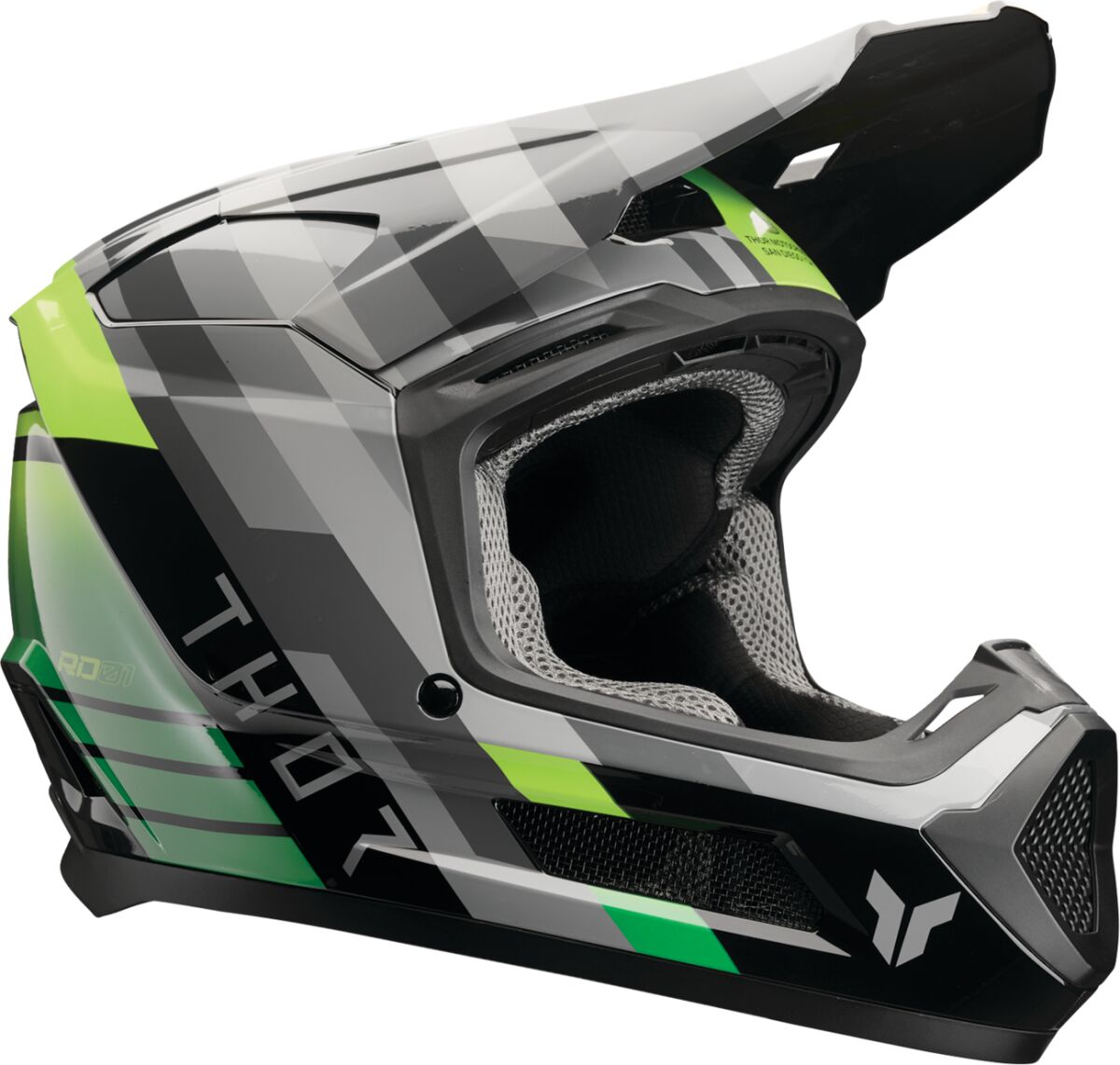 Youth Fleet Camber Helmet — M, Black| Gloss| Gray| Green