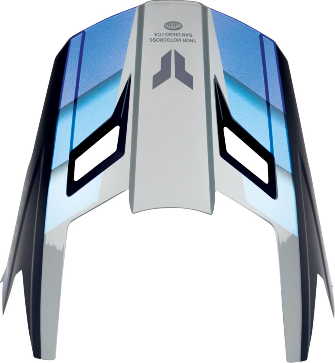 Fleet Helmet Visor Kit — Black| Blue| Gloss| Gray, XS-M