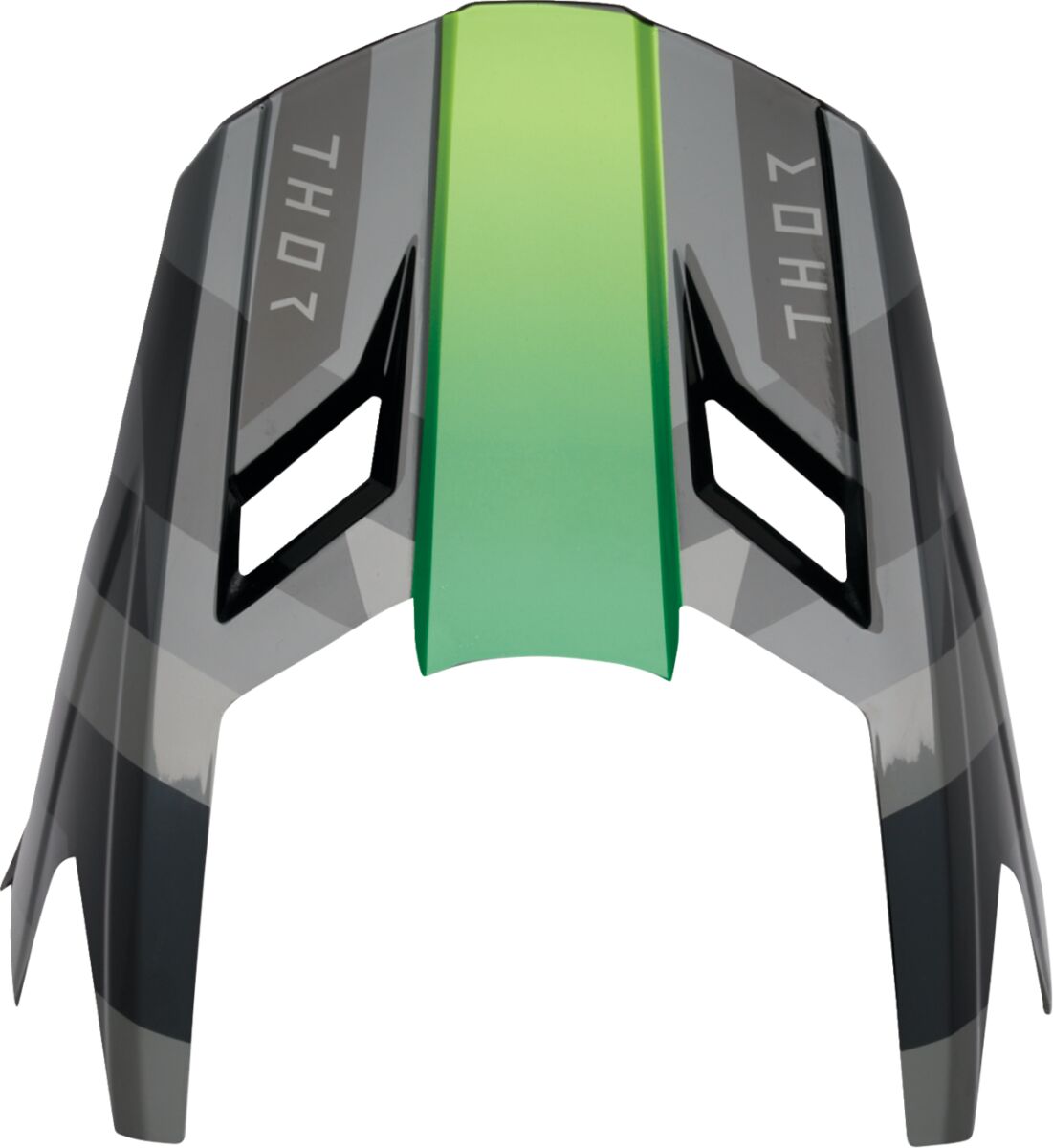Youth Fleet Helmet Visor Kit — Black| Gloss| Gray| Green, One Size