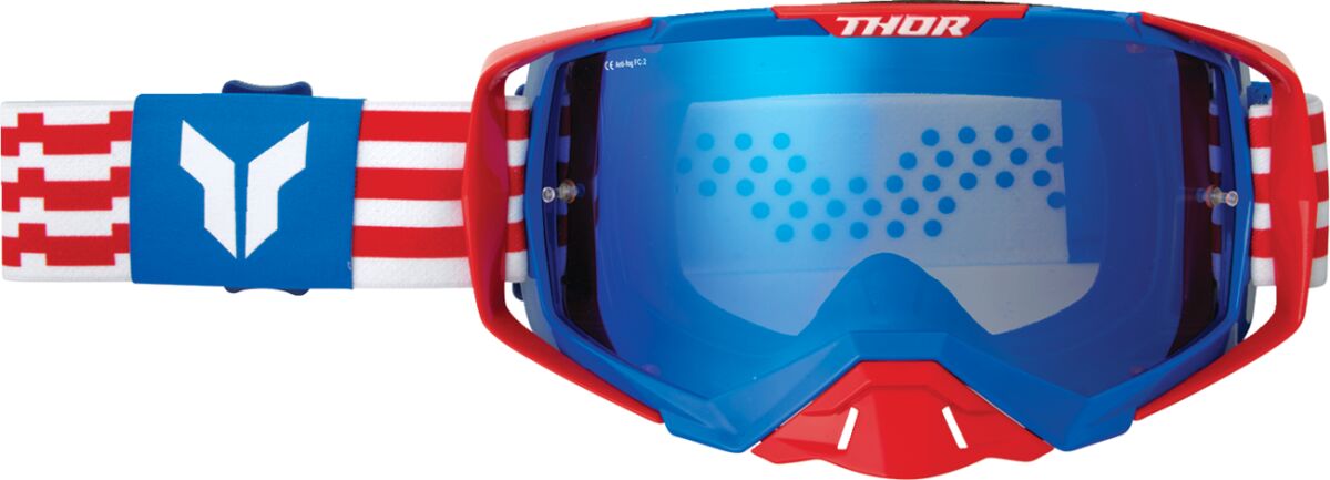 Activate Goggle — Blue| Red| White, One Size