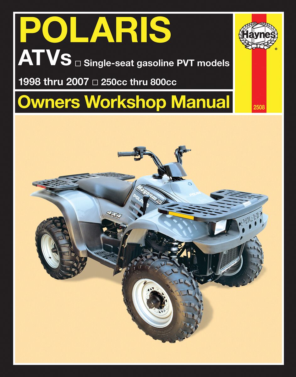 ATV Service & Repair Manual Polaris — Selected Models; See Fitment