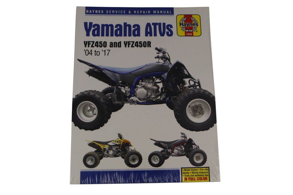 Service Manual Yamaha YFZ 450 2012-2013 / Yamaha YFZ 450 2004-2009 (AMERICA) / Yamaha YFZ 450 R 2009-2015
