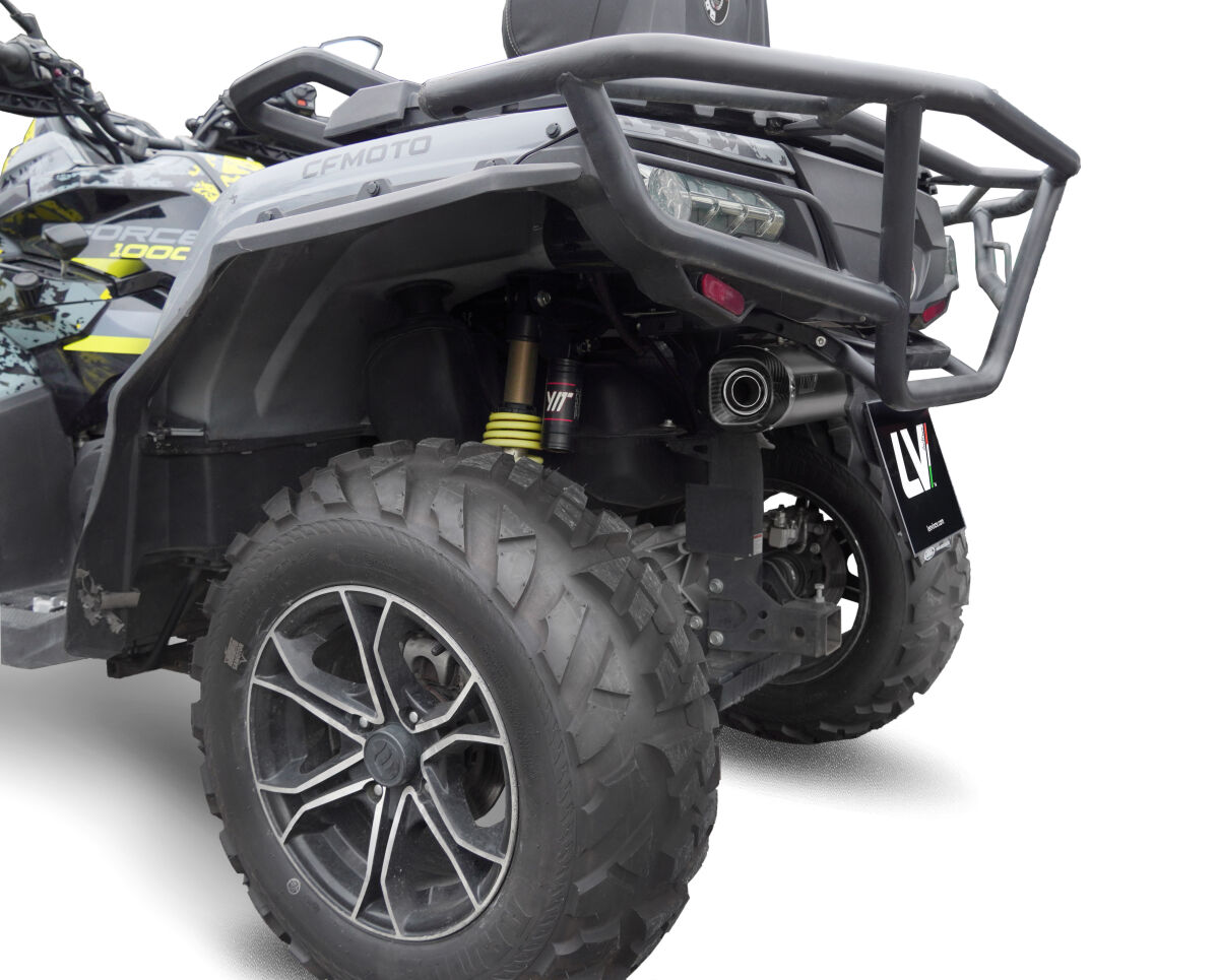 LV One Evo Stainless Steel Slip-On Muffler for ATV — 14472EU