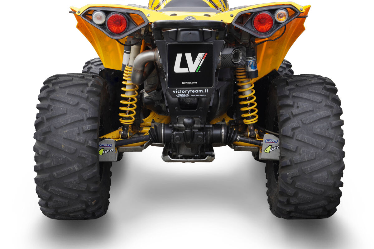 LV One Evo Stainless Steel Slip-On Muffler for ATV — 14473EU