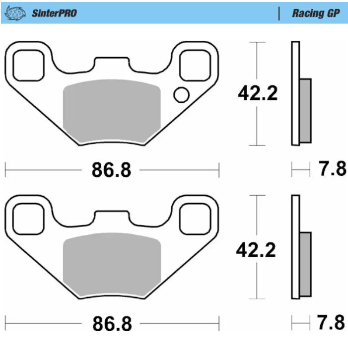 Racing GP SinterPRO Offroad Brake Pads — 83112