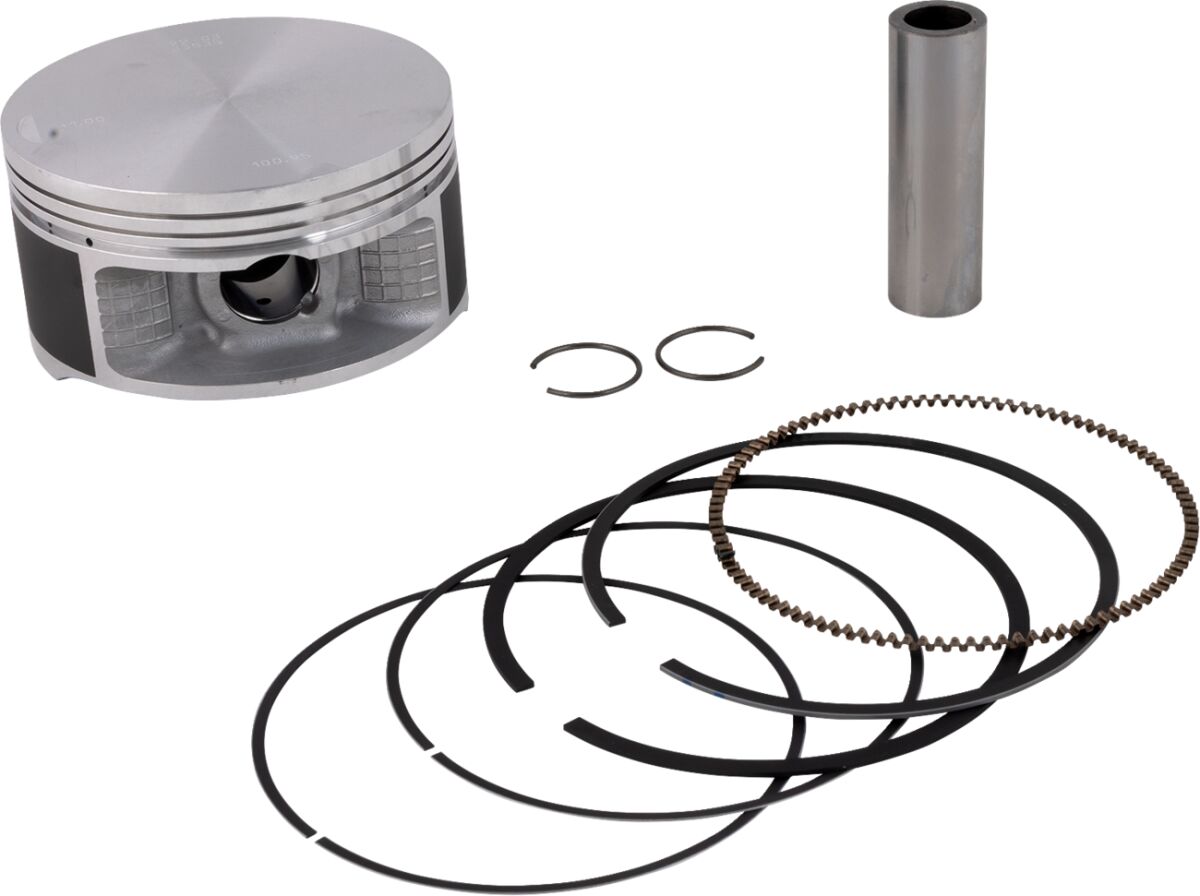 Piston Kit Cast Replica for 4-Stroke Yamaha — Selected Models; See Fitment