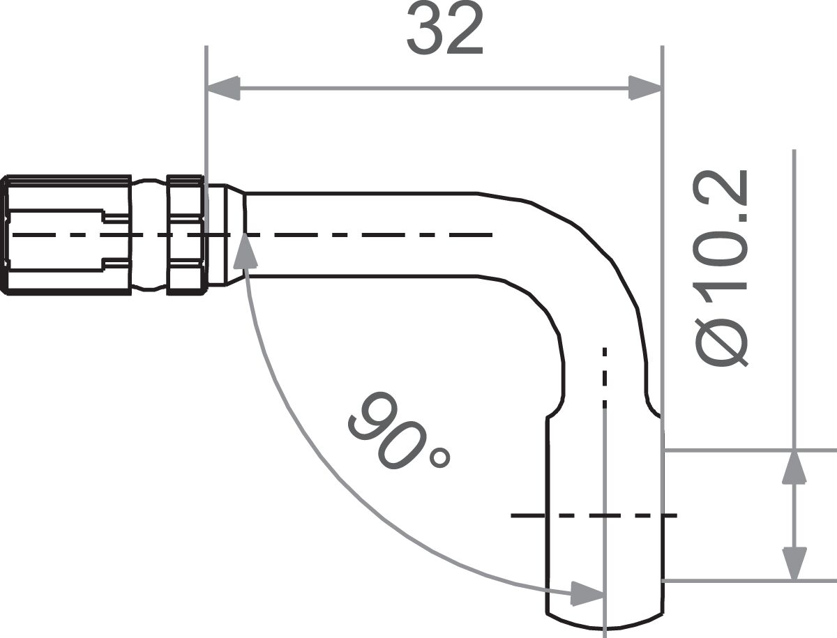 Banjo Varioflex Fitting — Black