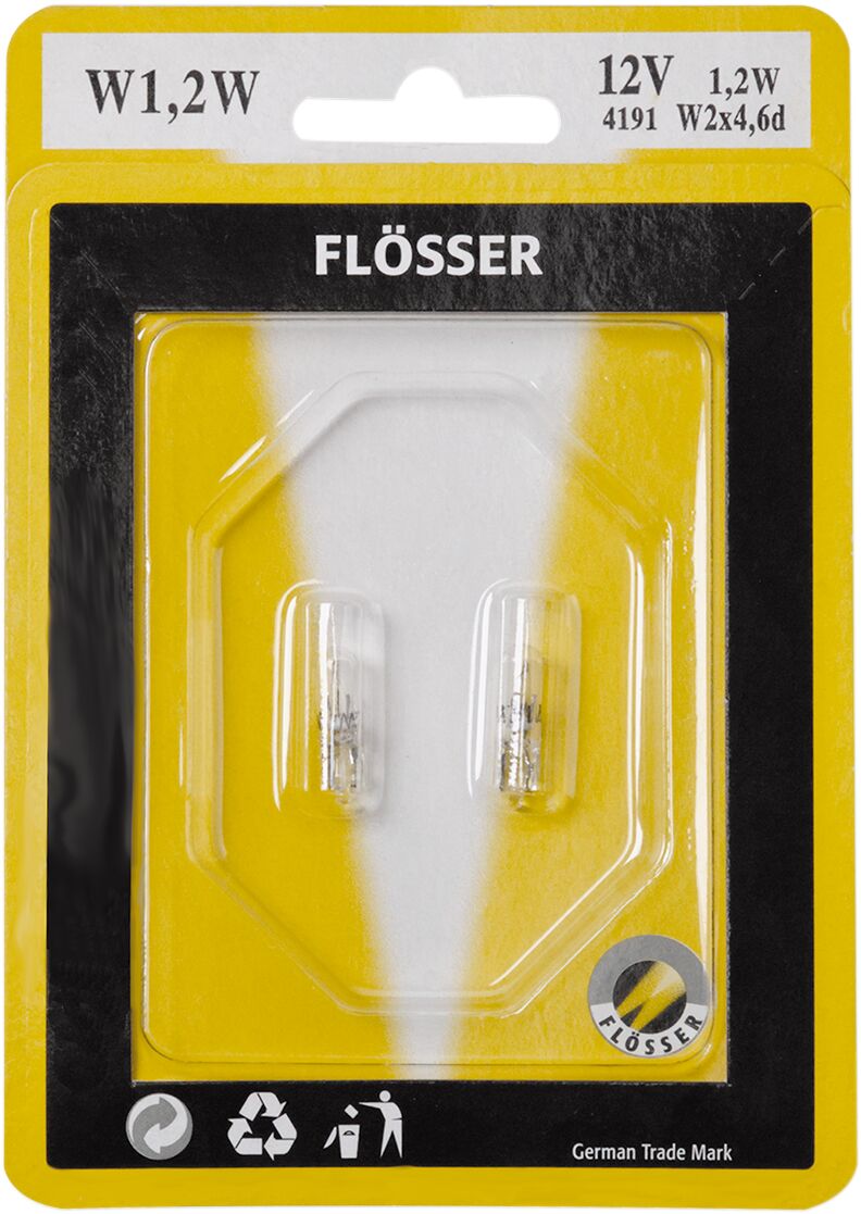 Filament Glass Wedge Bulbs Kawasaki; Yamaha — Selected Models; See Fitment