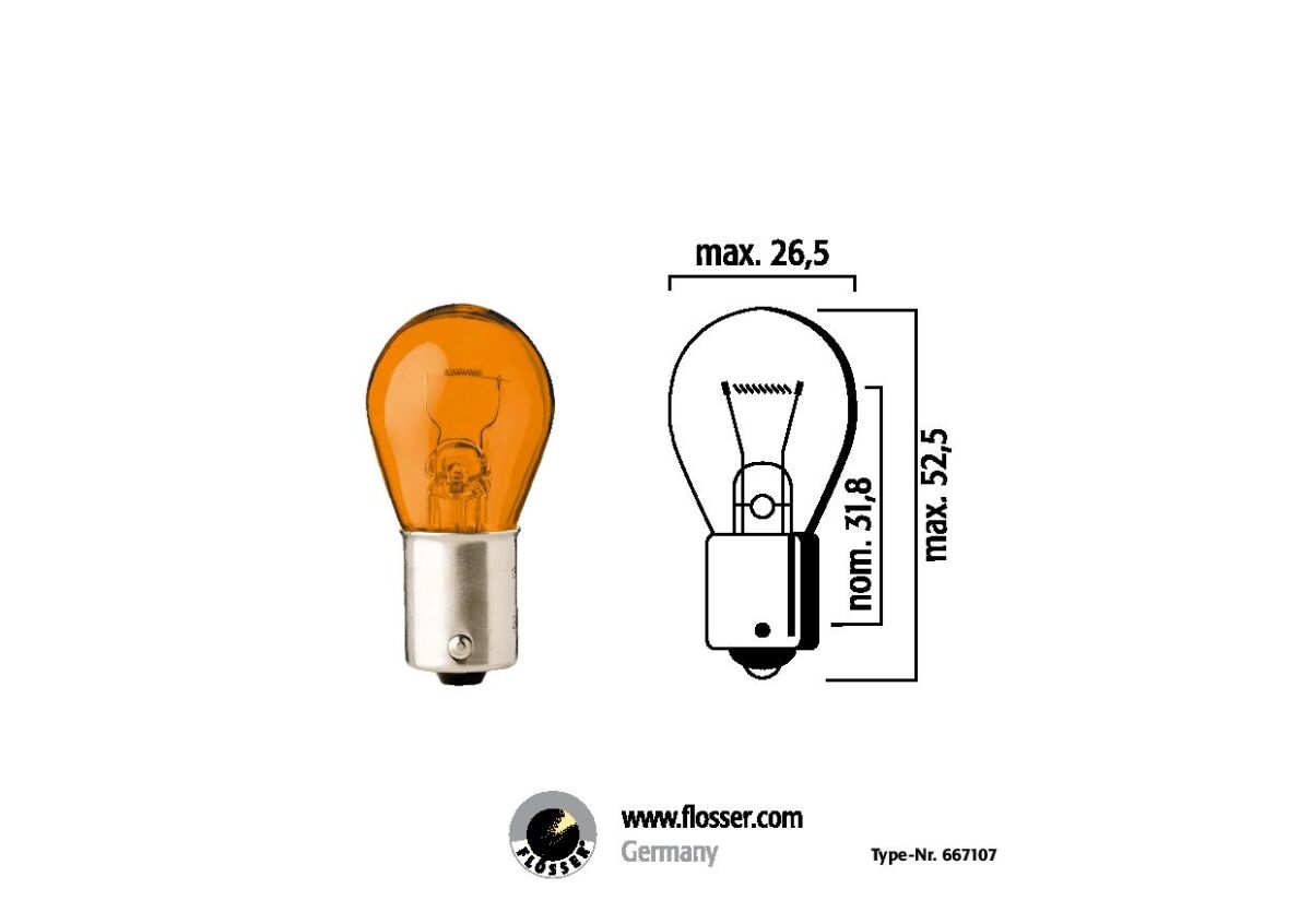 Filament Bulbs Honda; MBK; SUZUKI; Yamaha — Selected Models; See Fitment