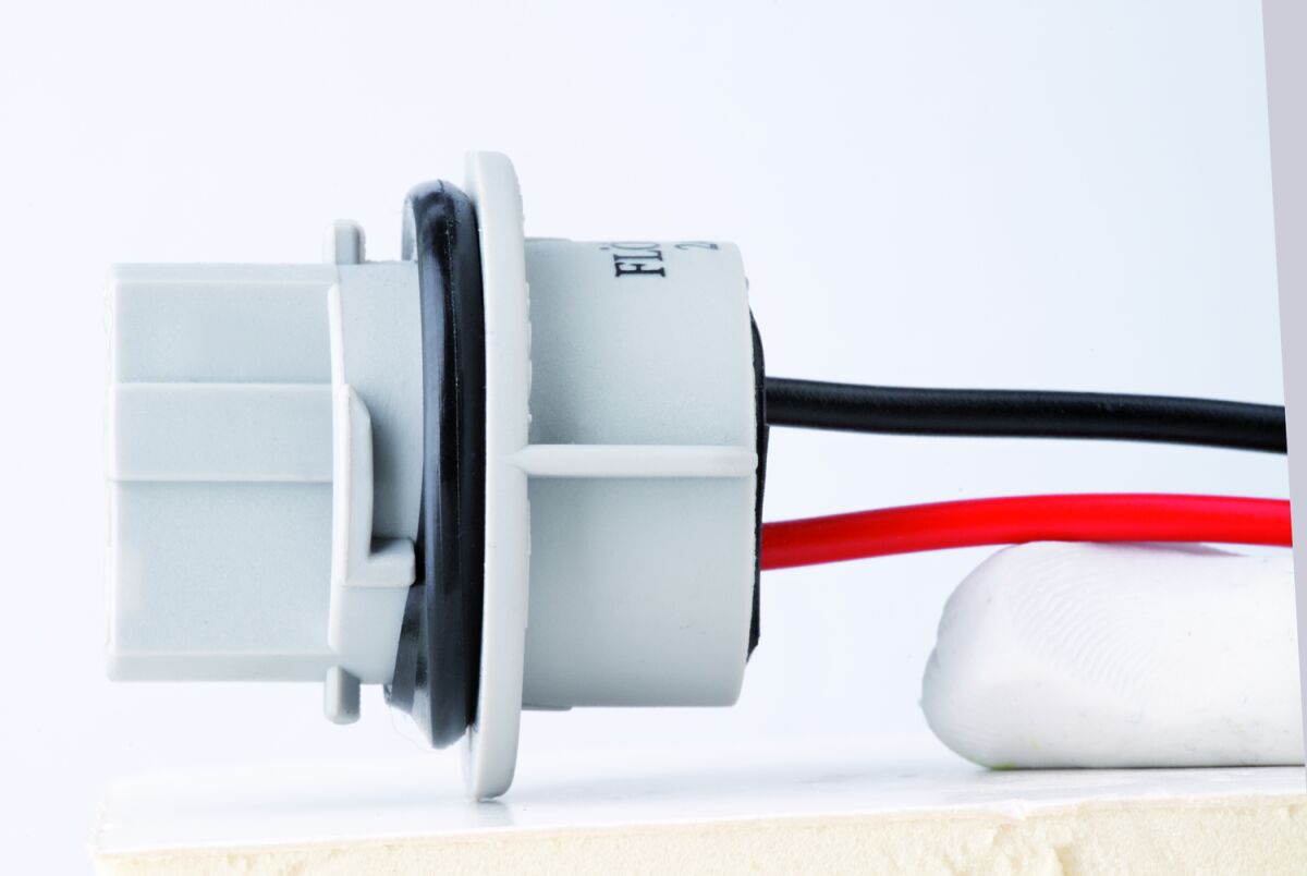 Glass Wedge Bulb Socket