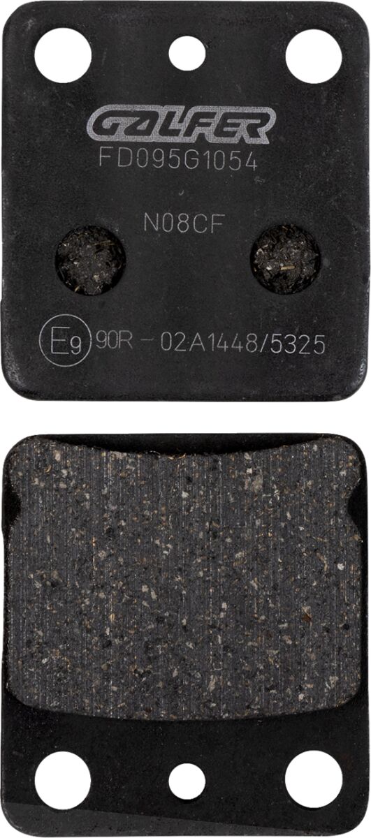 Semi-Metallic Brake Pads BENELLI; DAELIM; Honda; HUSQVARNA; HYOSUNG; Kawasaki; KEEWAY; KREIDLER; KYMCO; MASH; PEUGEOT; SACHS; SUZUKI; SYM; Yamaha; YCF — Selected Models; See Fitment