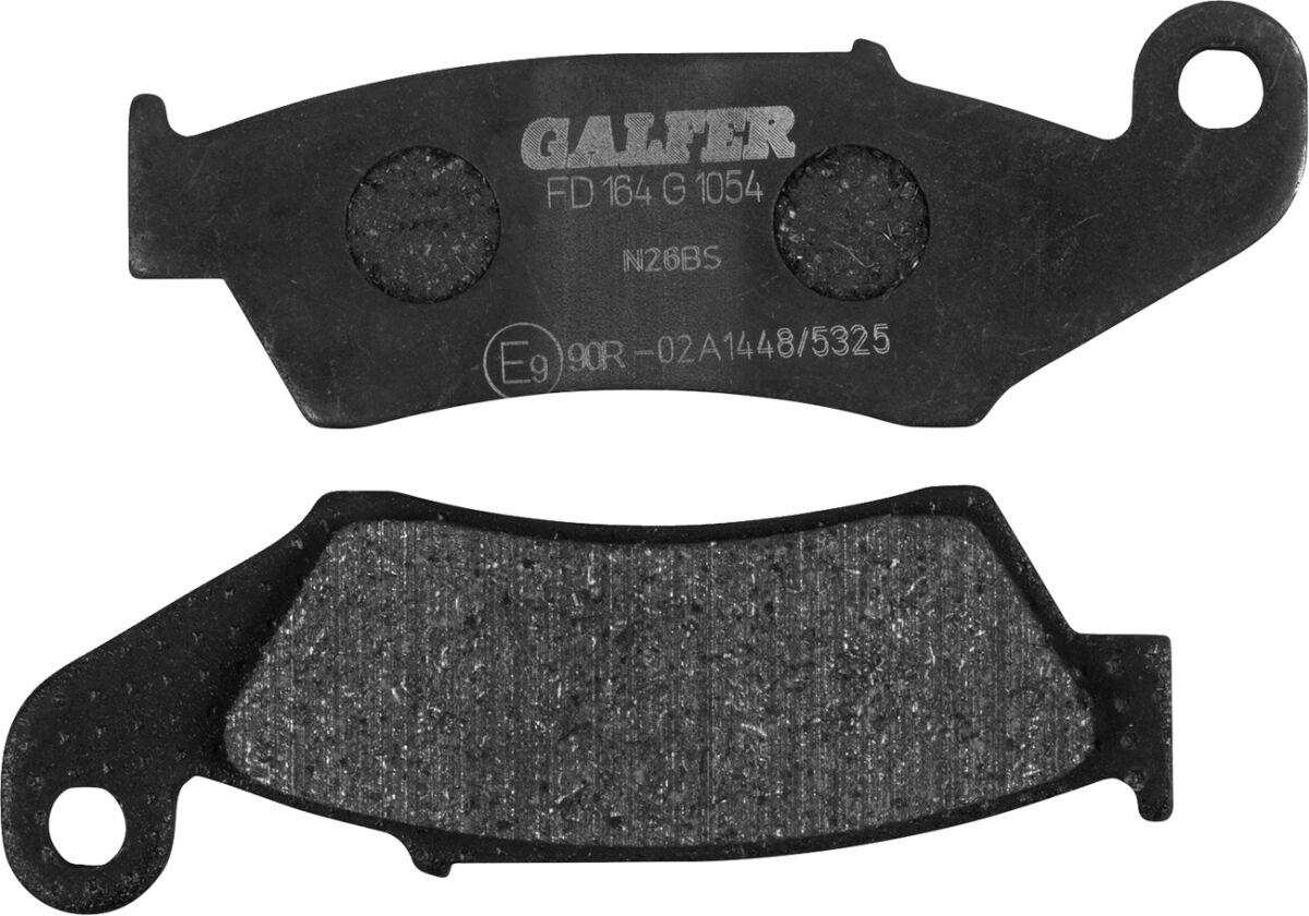 Offroad Organic Brake Pads AJP; APRILIA; BETA; BIMOTA; CPI; GAS GAS; HM MOTO; Honda; Kawasaki; KOVE; RED MOTO; SUZUKI; Yamaha — Selected Models; See Fitment