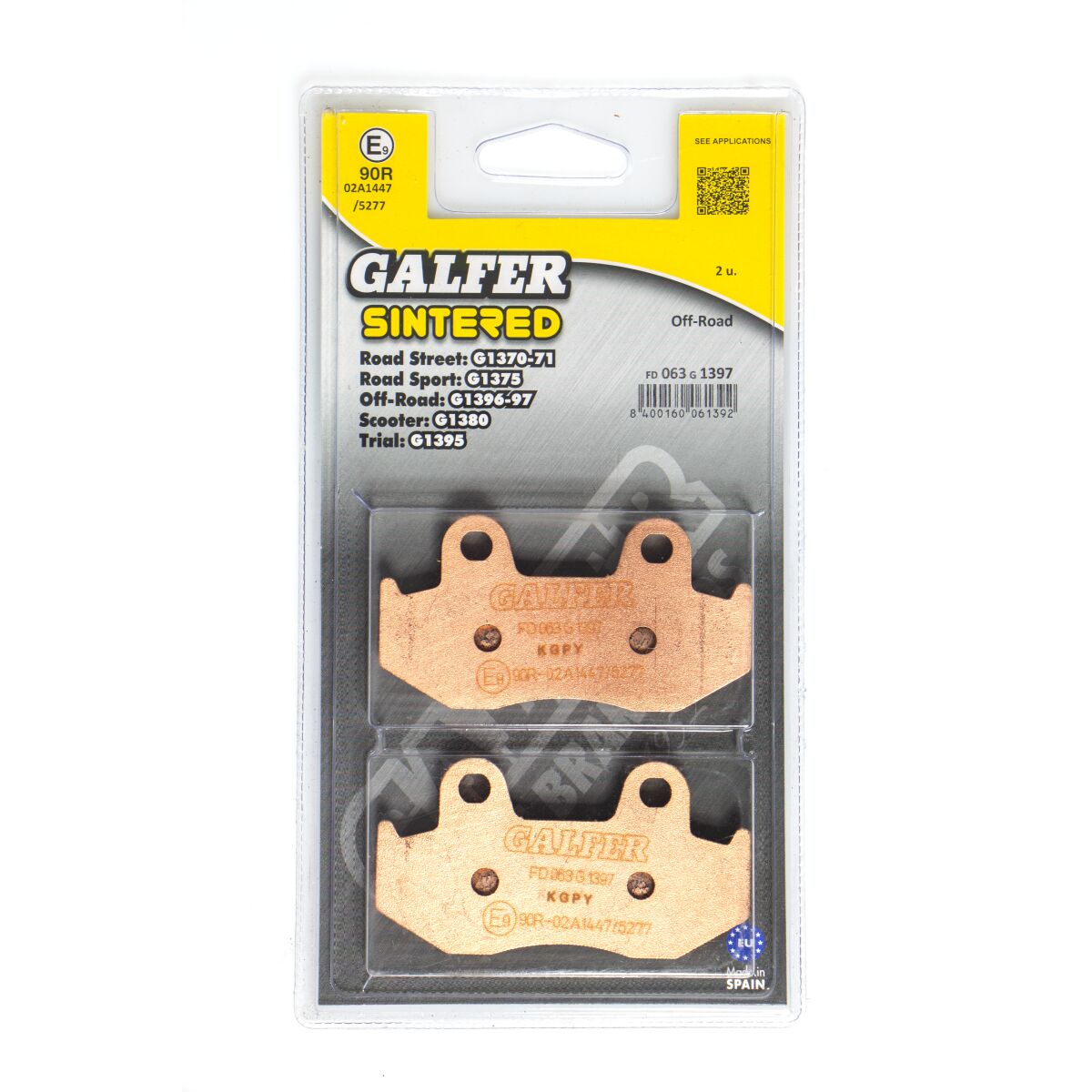 HH Sintered Brake Pads Honda; HYOSUNG; KYMCO — Selected Models; See Fitment