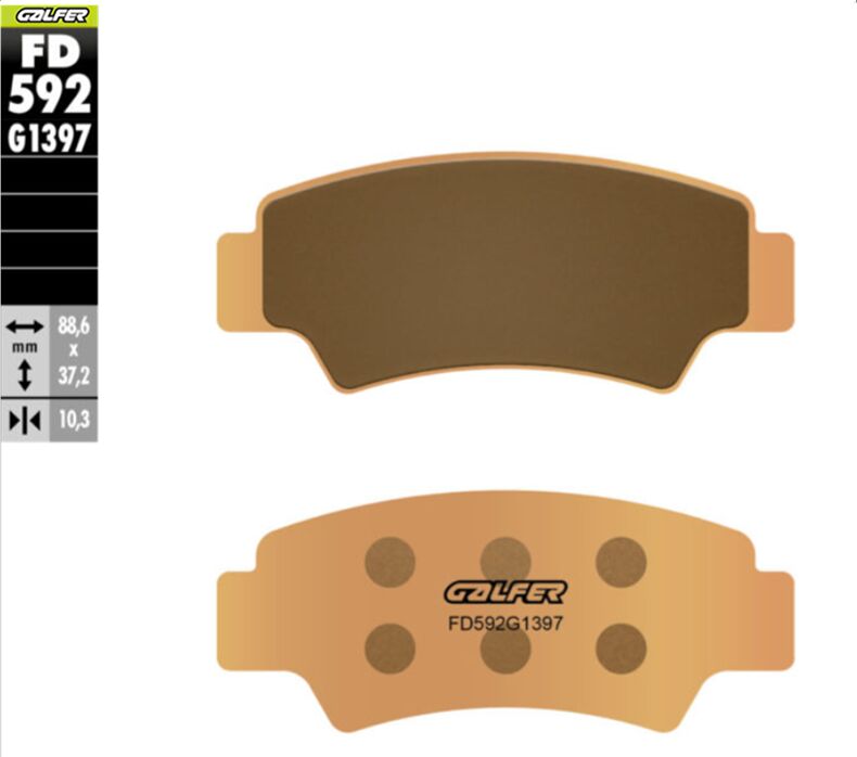 HH Sintered Brake Pads CFMOTO — Selected Models; See Fitment