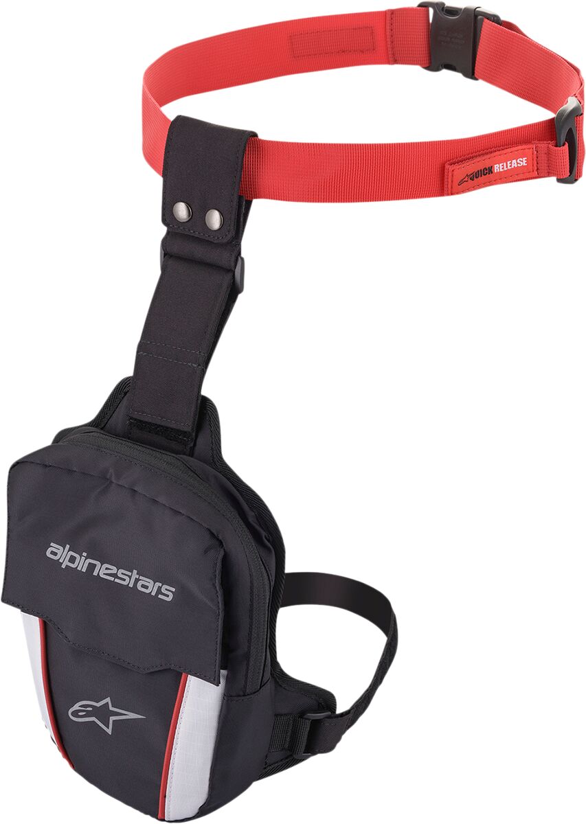 Access Thigh Bag — Black| Red