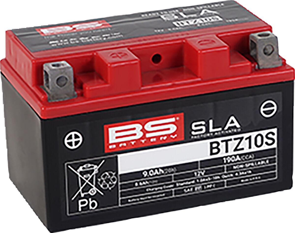 SLA Factory- Activated AGM Maintenance-Free Battery APRILIA; BMW; GAS GAS; Honda; HUSQVARNA; Kawasaki; KTM; KYMCO; MV AGUSTA; PEUGEOT; SUZUKI; SYM; TRIUMPH; Yamaha — Selected Models; See Fitment