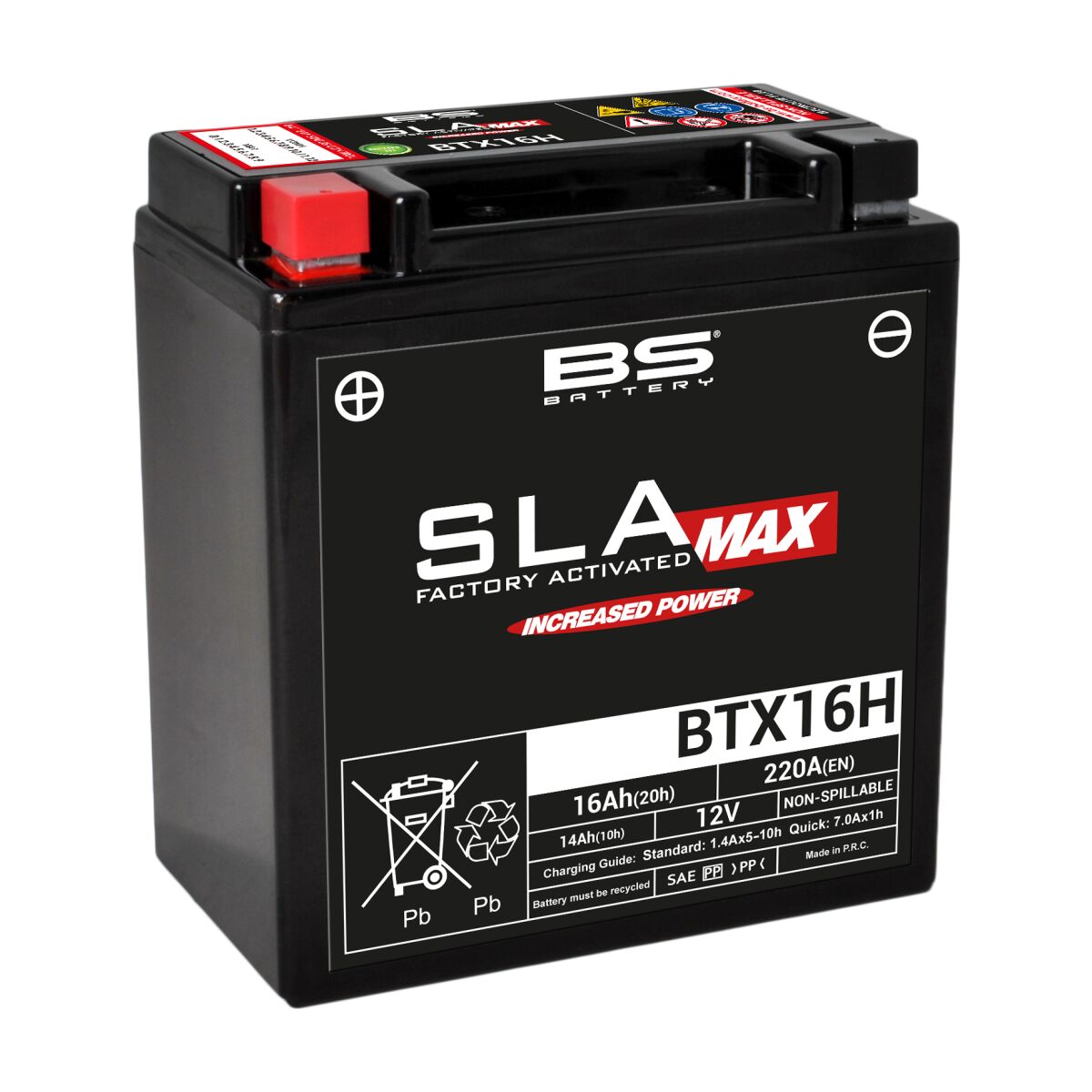 SLA MAX Factory- Activated AGM Maintenance-Free Battery — 300896