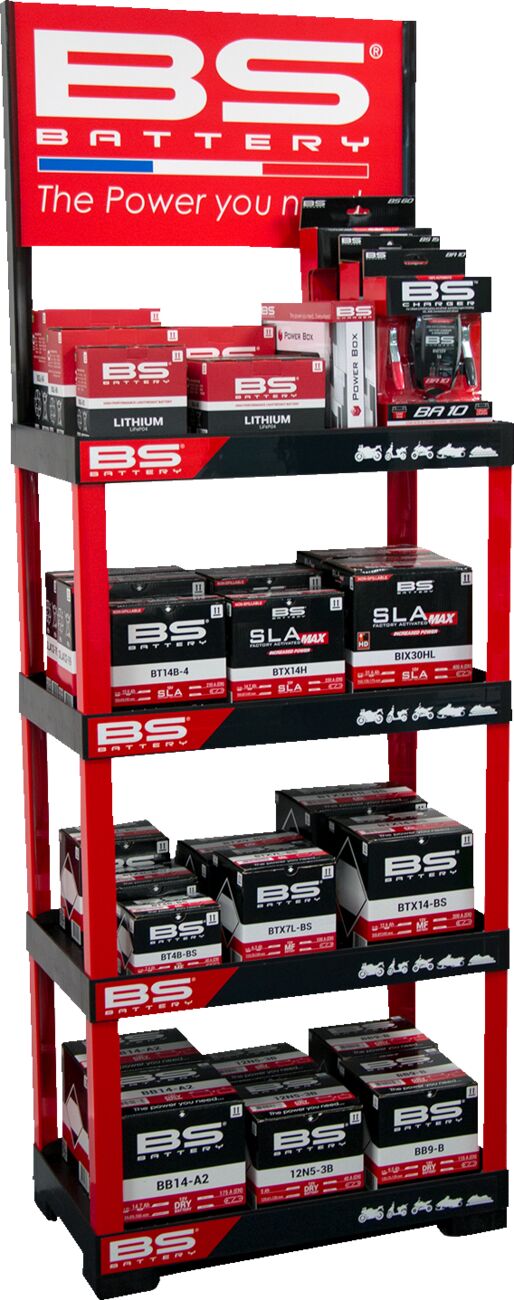 Battery Display Rack