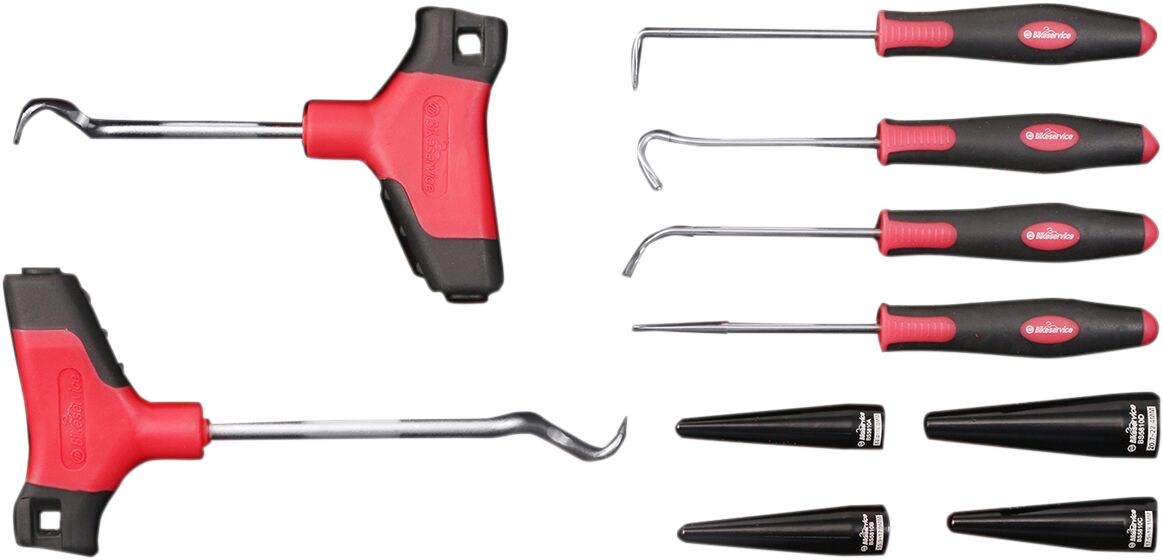 O-Ring and Seal Set — Black| Red
