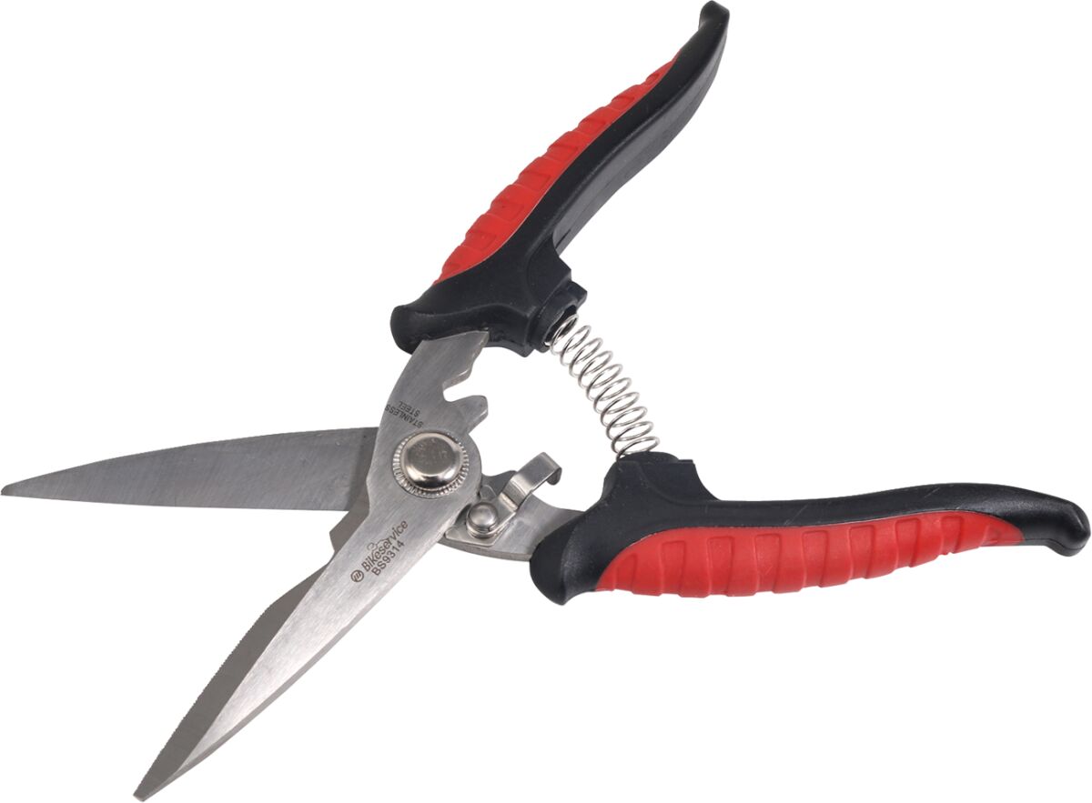 Multi-Purpose Scissors — Black| Red| Silver