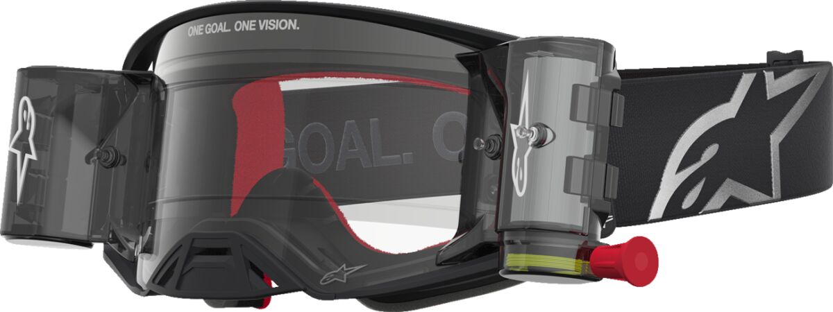 Supertech Firma Roll-Off Goggle — Black| Silver