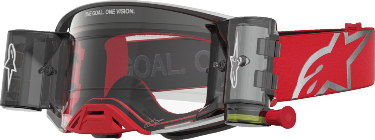 Supertech Firma Roll-Off Goggle — Red| Silver