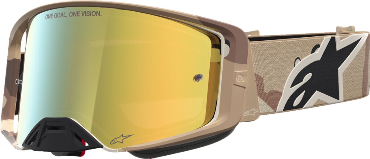 Supertech Lone Goggle — Tan