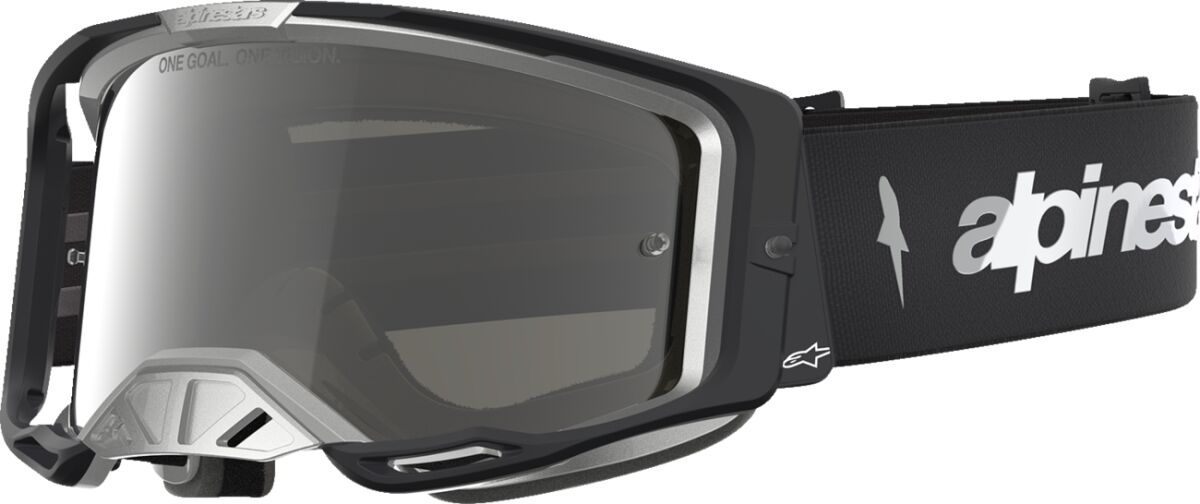 Vision 8 Amber Goggle — Black| Silver