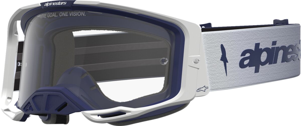 Vision 8 Amber Goggle — Blue| Clear| White