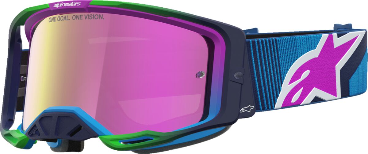 Vision 8 Maven Goggle — Blue| Green| Purple