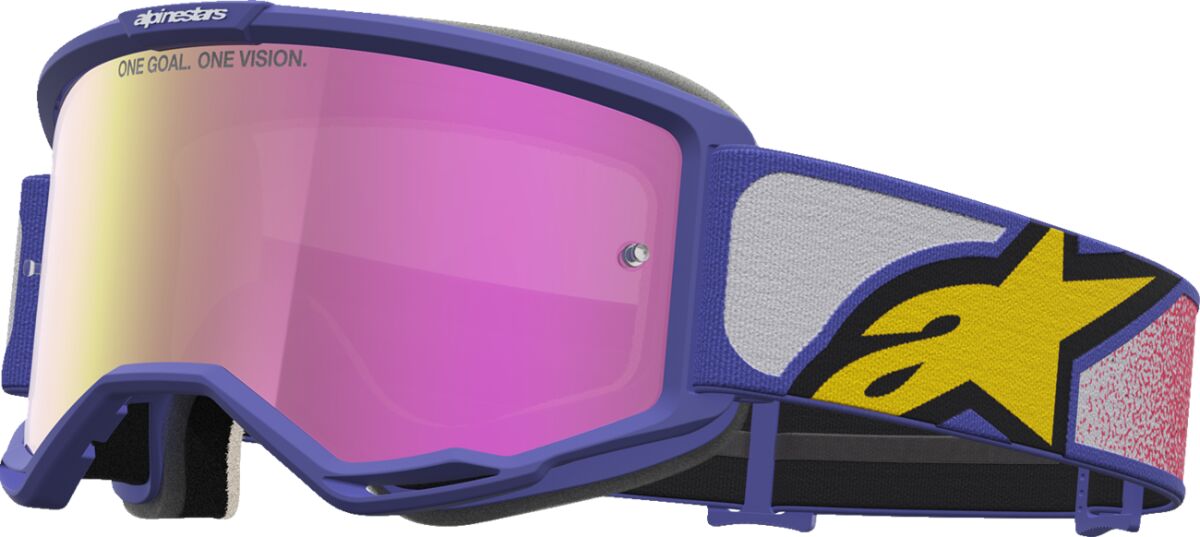 Vision 5 Drag Goggle — Purple| Red