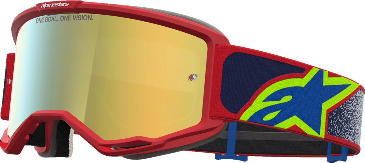 Vision 5 Drag Goggle — Blue| Red